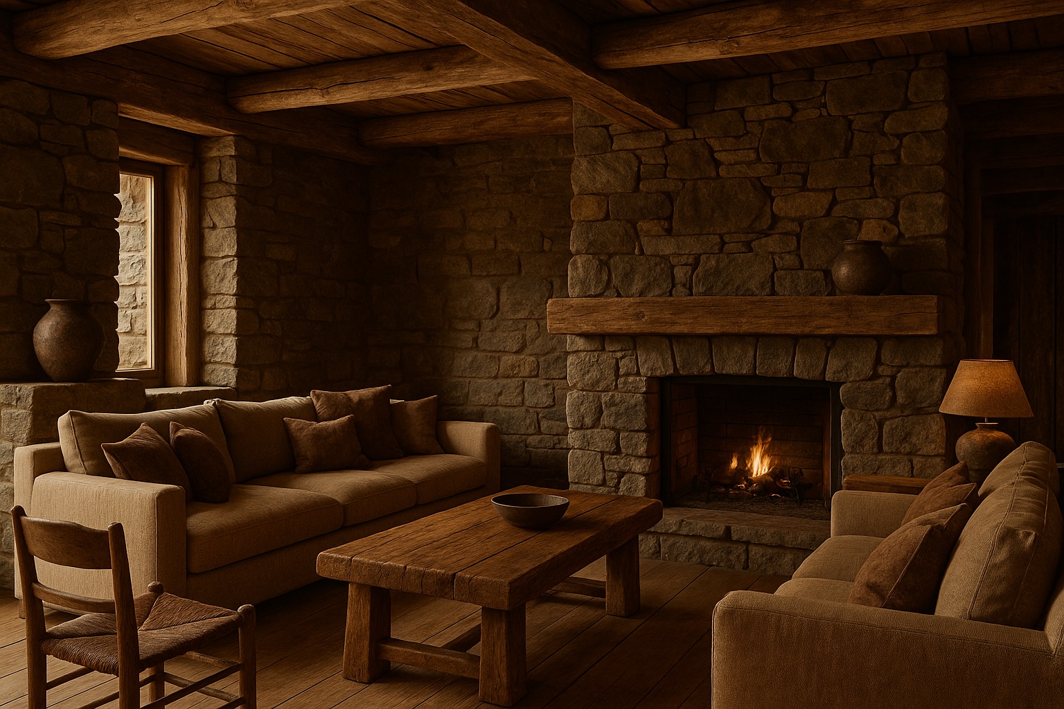 Rustic interior style inspiration